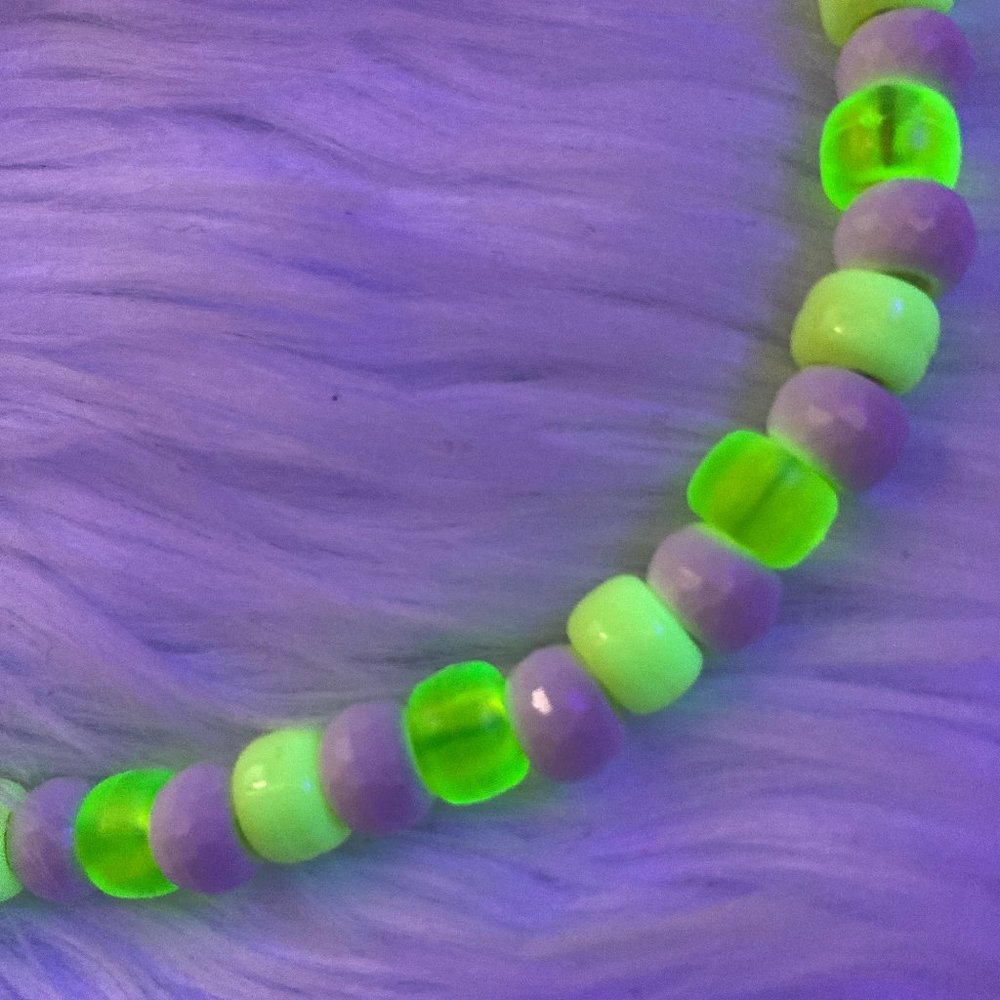 🌀 5/$25 🌀 Handmade Kandi Choker |  C15 - Picture 6 of 6